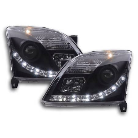 Daylight headlight LED DRL look Opel Vectra C 02-05 black