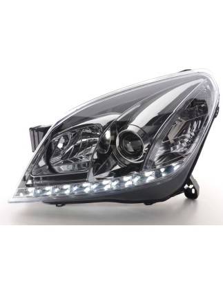 Daylight headlight LED daytime running lights Opel Astra H 2004-2009 chrome