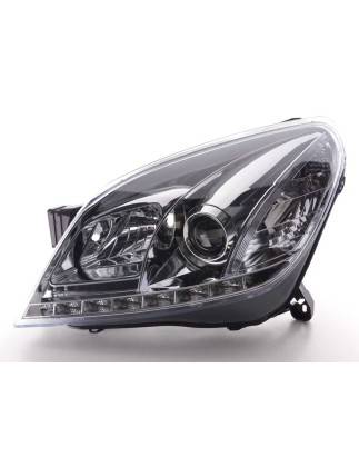 Daylight headlight LED daytime running lights Opel Astra H 2004-2009 chrome