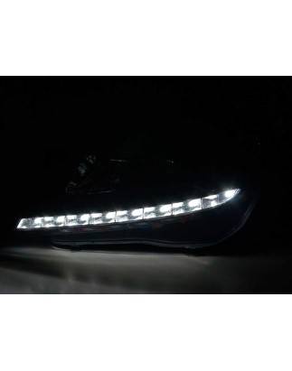 Phare Daylight LED feux de jour Opel Astra H 2004-2009 noir