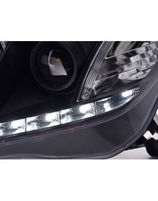 Daylight headlight LED daytime running lights Opel Astra H 2004-2009 black