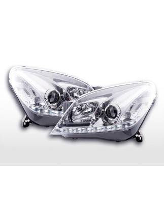 Phare Daylight LED Feu diurne Opel Astra H 04-09 chrome