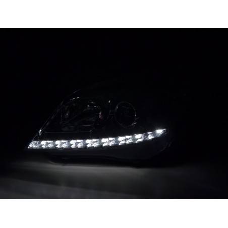 Daylight headlight LED daytime running light Opel Astra H 04-09 chrome