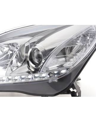 Phare Daylight LED Feu diurne Opel Astra H 04-09 chrome