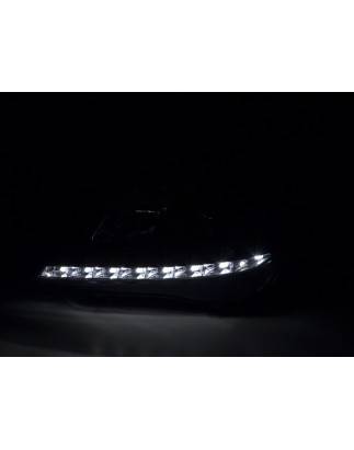 Phare Daylight LED feux de jour Opel Astra H 04-09 noir