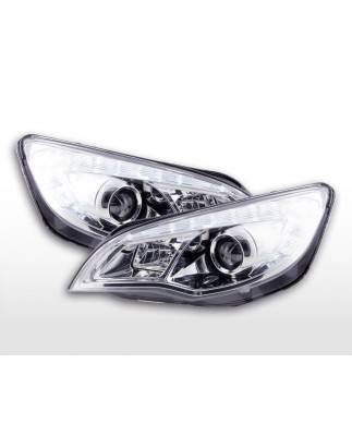 Phare avant Opel Astra J 5 portes 2009-2012 chrome sans moteur