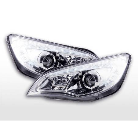 Headlight set Opel Astra J 5-door 2009-2012 chrome without engine