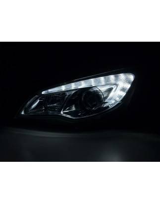 Headlight set Opel Astra J 5-door 2009-2012 chrome without engine