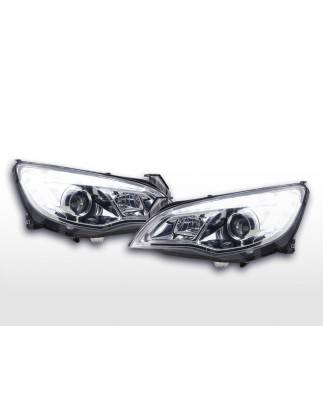 Phare avant Opel Astra J 5 portes 2009-2012 chrome modèle Asie