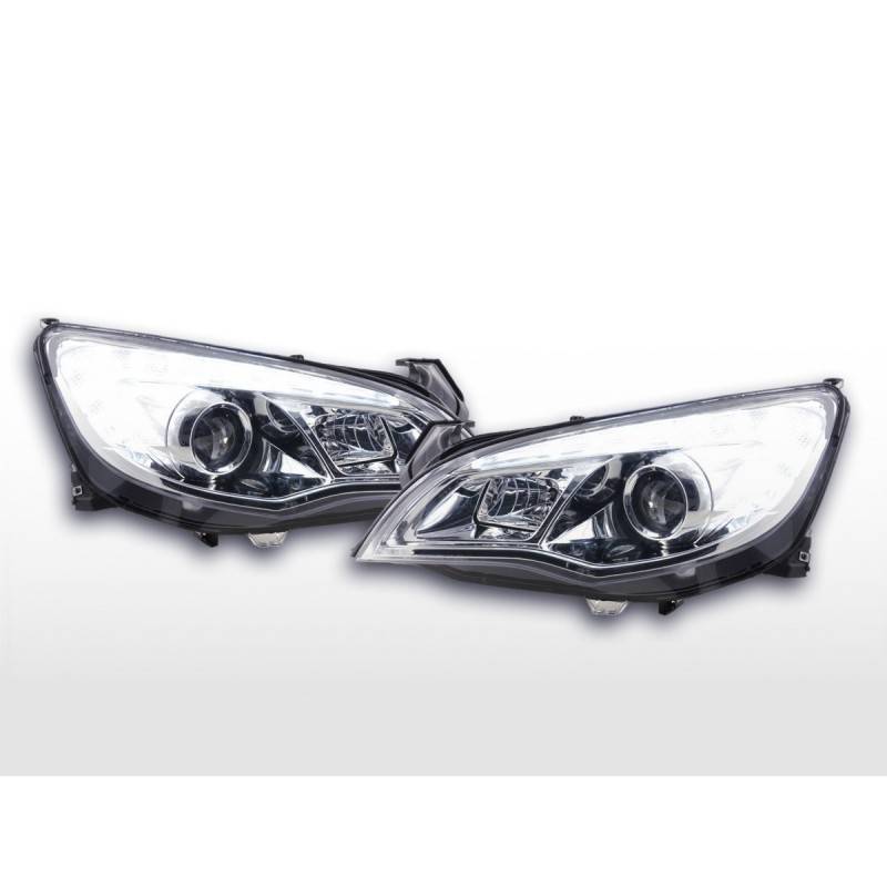 Phare avant Opel Astra J 5 portes 2009-2012 chrome modèle Asie