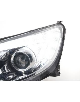 Phare avant Opel Astra J 5 portes 2009-2012 chrome modèle Asie