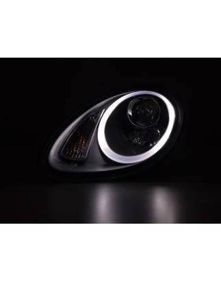 Phare LED Daylight look DRL Porsche Boxster (987) 04-08 argent