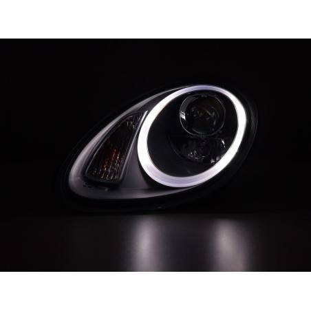 Phare LED Daylight look DRL Porsche Boxster (987) 04-08 argent