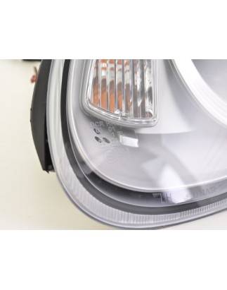 Phare LED Daylight look DRL Porsche Boxster (987) 04-08 argent