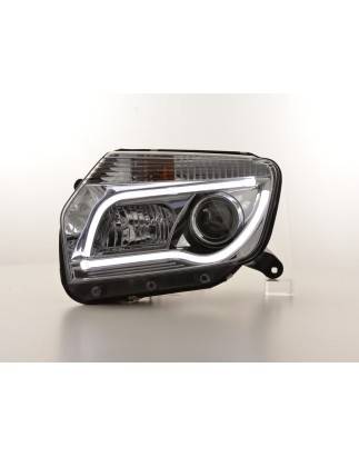 Daylight headlight LED DRL look Dacia Duster 10-13 chrome