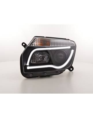 Daylight headlights LED DRL look Dacia Duster 10-13 black