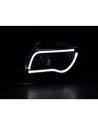 Daylight headlights LED DRL look Dacia Duster 10-13 black