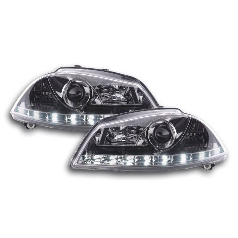 Daylight headlights LED daytime running lights Seat Ibiza 3 6L 02-08 chrome