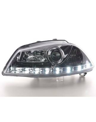 Daylight headlights LED daytime running lights Seat Ibiza 3 6L 02-08 chrome