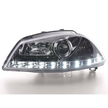 Daylight headlights LED daytime running lights Seat Ibiza 3 6L 02-08 chrome