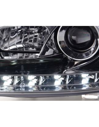 Daylight headlights LED daytime running lights Seat Ibiza 3 6L 02-08 chrome