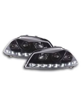 Daylight headlight LED daytime running lights Seat Ibiza 3 6L 02-08 black