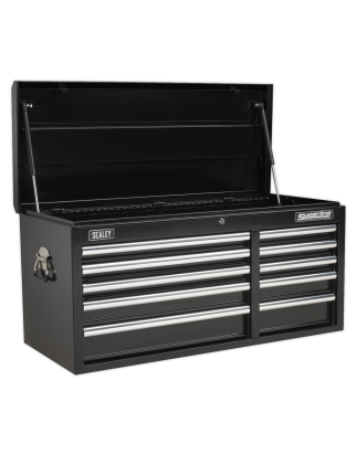 Topchest 10 Drawer with Ball-Bearing Slides Heavy-Duty - Black