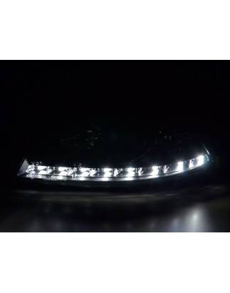 Daylight headlight LED daytime running lights Seat Ibiza 3 6L 02-08 black