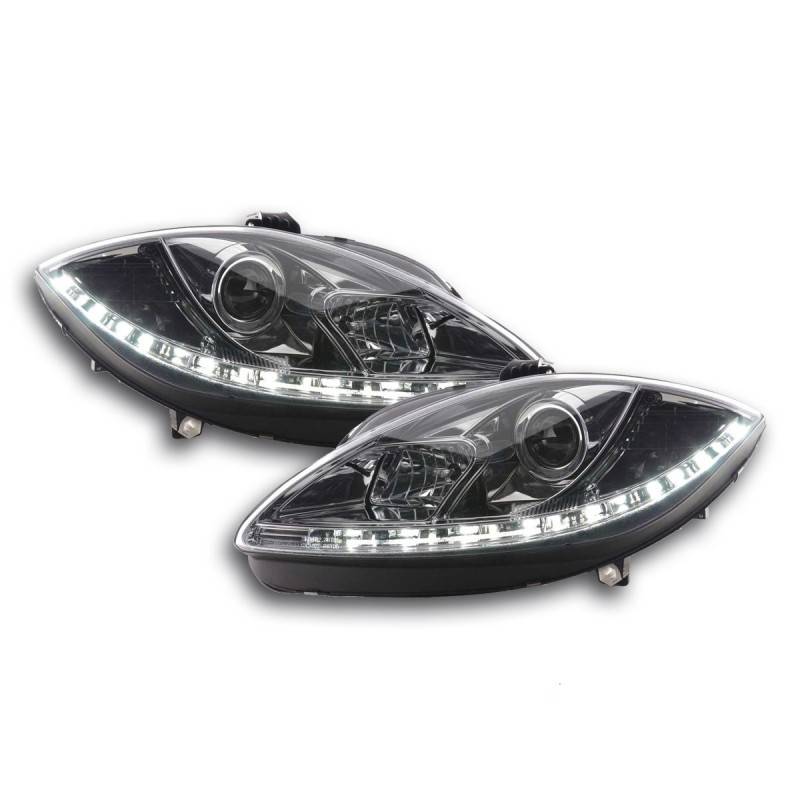 Daylight headlights LED daytime running lights Seat Leon 1P 09- chrome