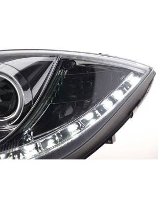 Daylight headlights LED daytime running lights Seat Leon 1P 09- chrome