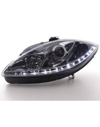 Daylight headlight LED DRL look Seat Leon 1P 09- chrome