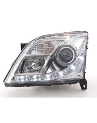 Phares Daylight LED Feux de jour LED Opel Vectra C 2002-2005 chrome