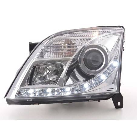 Phares Daylight LED Feux de jour LED Opel Vectra C 2002-2005 chrome