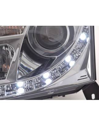 Phares Daylight LED Feux de jour LED Opel Vectra C 2002-2005 chrome