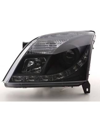 Phare Daylight LED feux de jour Opel Vectra C 2002-2005 noir