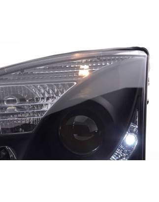 Daylight headlight LED daytime running lights Opel Vectra C 2002-2005 black