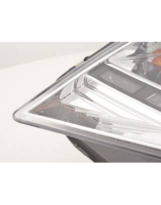 Daylight headlight LED DRL look Seat Ibiza 6J from 2012 chrome