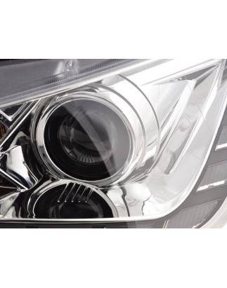 Daylight headlight LED daytime running lights Seat Ibiza 6J from 2012 chrome