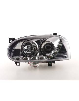 Daylight headlight LED daytime running lights VW Golf 3 91-97 chrome