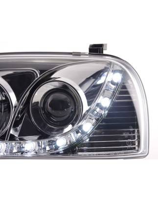 Phare Daylight LED feux de jour VW Golf 3 91-97 chrome