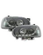 Daylight headlight LED daytime running lights VW Golf 3 91-97 black