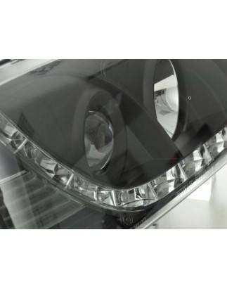 Daylight headlight LED daytime running lights VW Golf 3 91-97 black