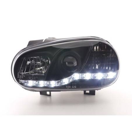 Daylight headlight LED daytime running lights VW Golf 4 97-03 black