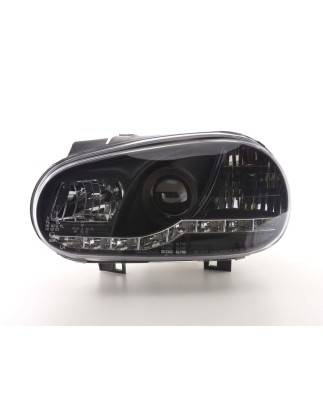 Phare Daylight LED feux de jour VW Golf 4 97-03 noir