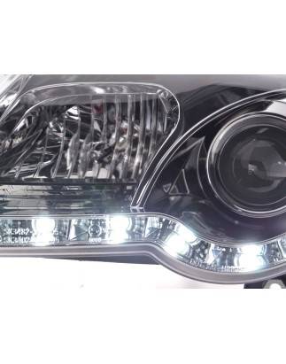 Daylight headlight LED daytime running lights VW Passat B6 3C chrome