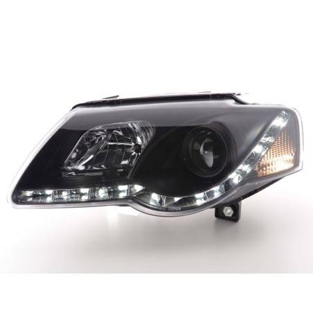 Phare Daylight LED feux de jour VW Passat B6 3C noir