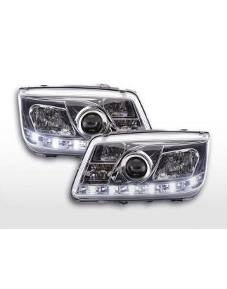 Daylight headlight LED daytime running lights VW Bora 98-05 chrome