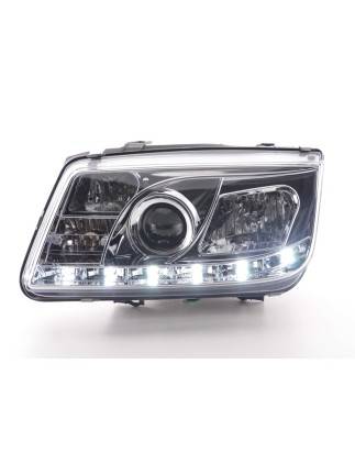 Daylight headlight LED daytime running lights VW Bora 98-05 chrome