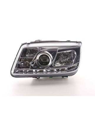 Daylight headlight LED daytime running lights VW Bora 98-05 chrome