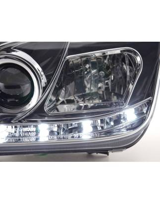 Daylight headlight LED daytime running lights VW Bora 98-05 chrome